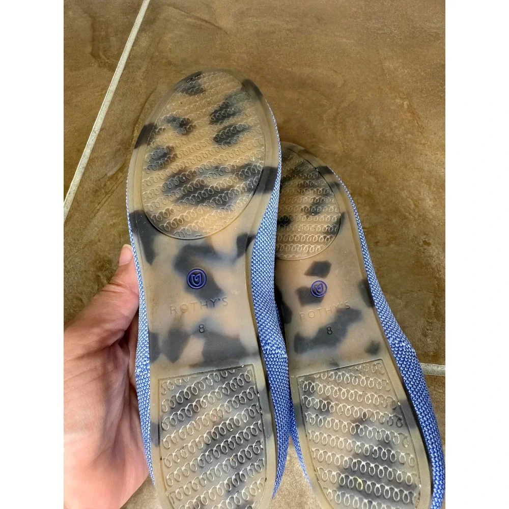 Rothy's Women's Blue Loafers Slip On Shoes Size 8 - Picture 4 of 4